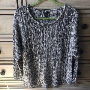 🌸5/25 Alfani Scoop Neck Dolman Sleeve Sequined Sweater M
